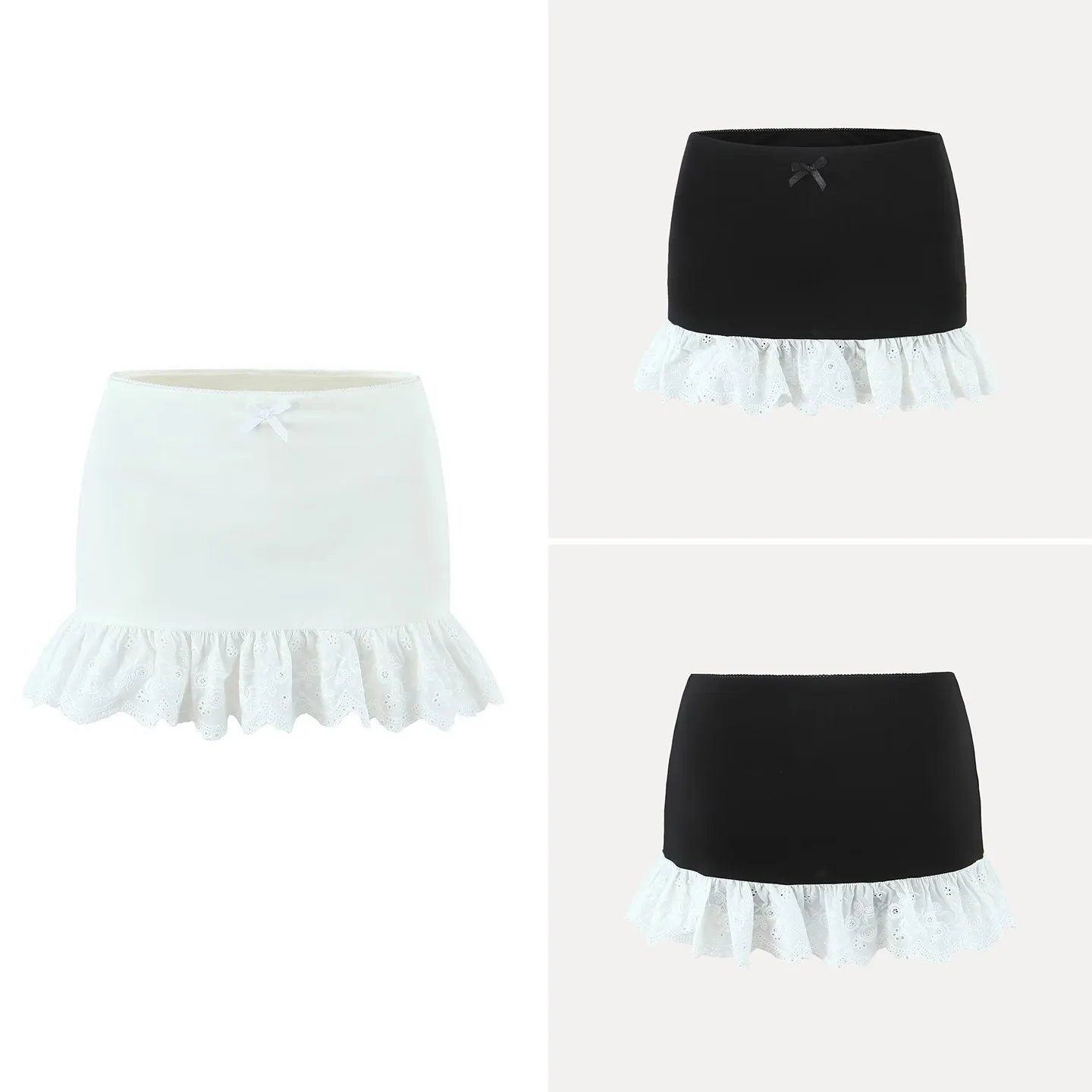 Sexy Tight Elastic Skirt with Lace Paneling Winter 2025 Women's Faion Low Waist Design Full Body Skirt by Z
Sexy Tight Elastic Skirt with Lace Paneling Winter 2025 Women's Faion Low Waist Design Full Body Skirt by Z