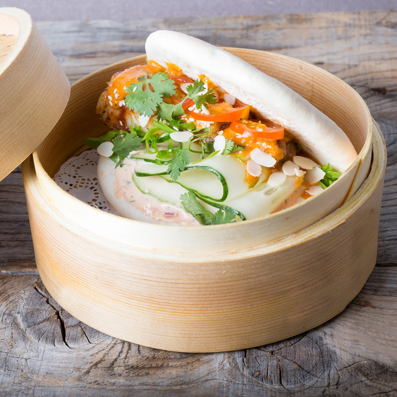 1Set Handmade Bamboo Steamer Kitchen Food Steamer with Lid Non-Stick Lightweight Basket Fits Wok Stockpot for Healthy Diet
1Set Handmade Bamboo Steamer Kitchen Food Steamer with Lid Non-Stick Lightweight Basket Fits Wok Stockpot for Healthy Diet