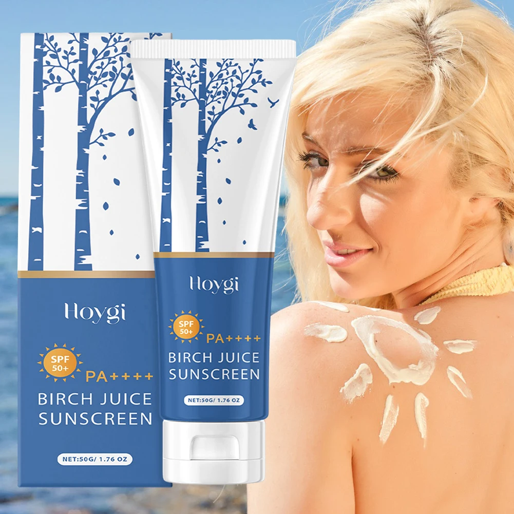 50g Birch-Juice Moisturizing Sun Cream Spf50+ Natural Mineral Sunscreen Reef-Safe Hydrating Daily Moisturizer For Face Body
50g Birch-Juice Moisturizing Sun Cream Spf50+ Natural Mineral Sunscreen Reef-Safe Hydrating Daily Moisturizer For Face Body