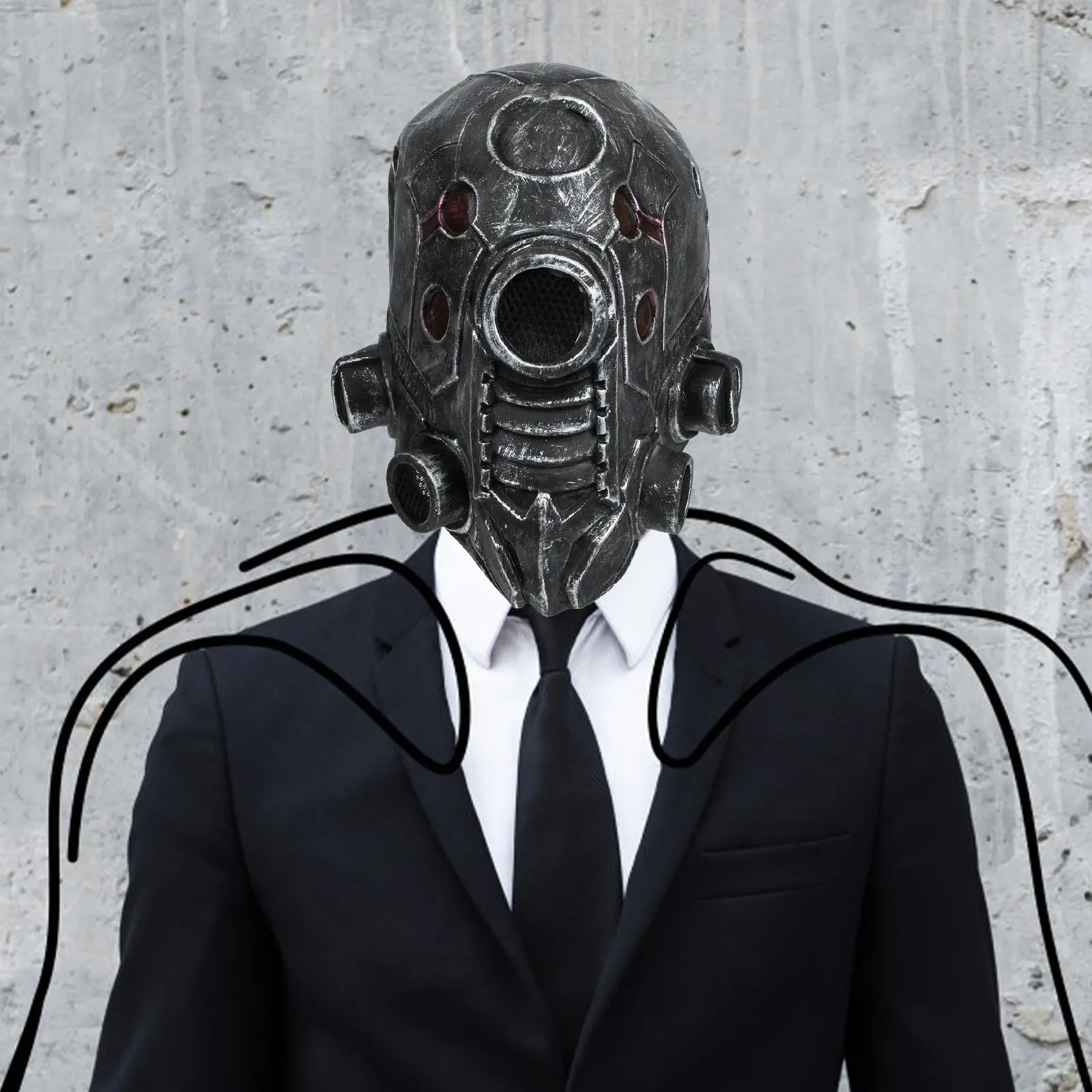 Steampunk Mask Comfortable Long-Term Use Punk Halloween Masquerade Party Costume Prop Halloween Mask
Steampunk Mask Comfortable Long-Term Use Punk Halloween Masquerade Party Costume Prop Halloween Mask