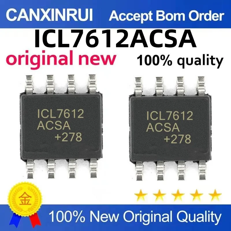 (10 pieces)ICL7612ACSA ICL7612D ICL7612 SOP-8 Operational Amplifier Chip
(10 pieces)ICL7612ACSA ICL7612D ICL7612 SOP-8 Operational Amplifier Chip