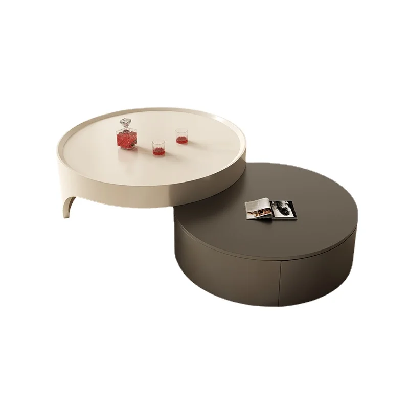 ZL Cream Style round Tea Table Light Luxury Household Retractable Net Red Tea Table 2023 New
ZL Cream Style round Tea Table Light Luxury Household Retractable Net Red Tea Table 2023 New