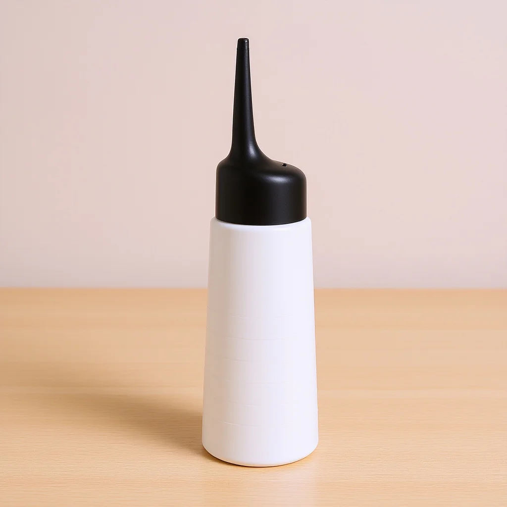 Empty Applicator Bottle 15X5X4Cm Black White Slant Tip With Scale Squeeze For Hair Color Shampoo Conditioner Scalp
Empty Applicator Bottle 15X5X4Cm Black White Slant Tip With Scale Squeeze For Hair Color Shampoo Conditioner Scalp
