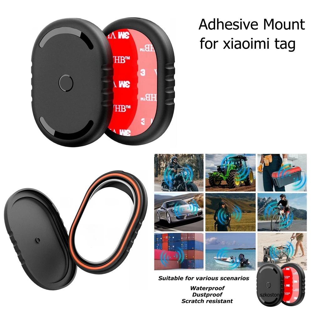 For xiaomi tag Adhesive Mount ABS Waterproof Case with 3M Adhesive Sticker Stick on Bike Luggage More for xiaomi tag
For xiaomi tag Adhesive Mount ABS Waterproof Case with 3M Adhesive Sticker Stick on Bike Luggage More for xiaomi tag