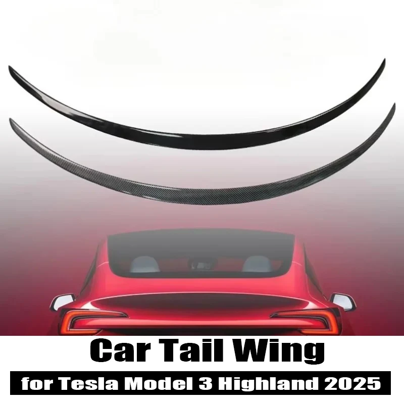 Car Tail Wing for Tesla Model 3 Highland 2025 Spoilers Wings ABS High-performance Rear Trunk Lip Spoiler Decoration Accessories
Car Tail Wing for Tesla Model 3 Highland 2025 Spoilers Wings ABS High-performance Rear Trunk Lip Spoiler Decoration Accessories