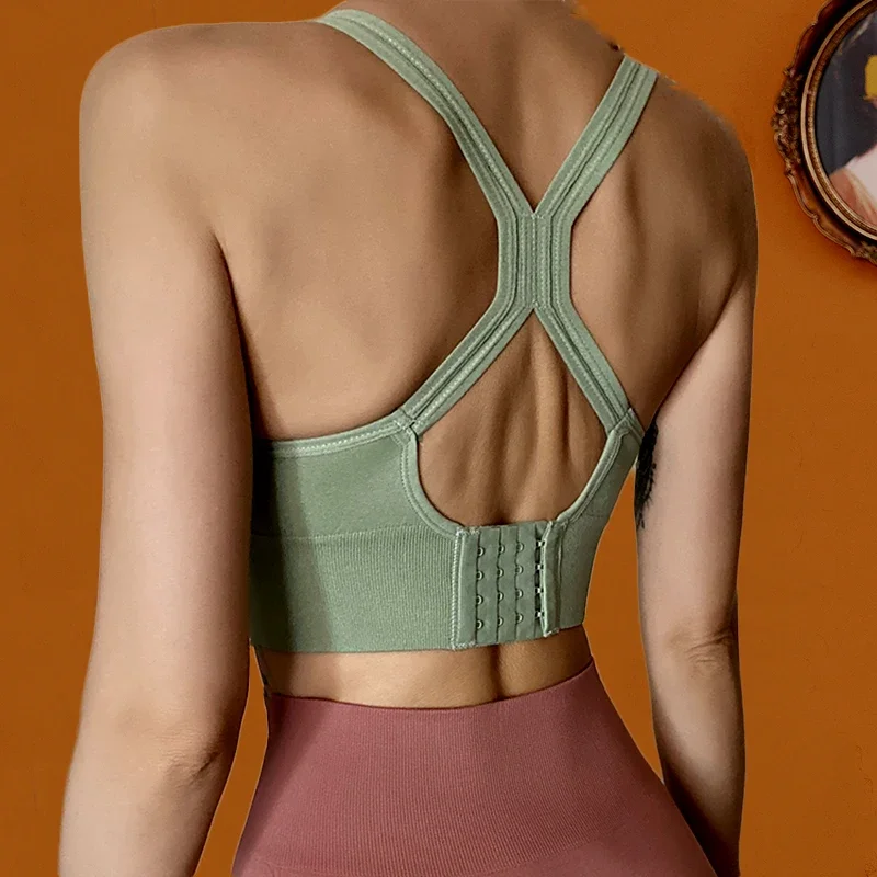 Tank Top Women Gym Women Corset Sports Bra Push Up Crop Top Fitness Bra Hollow Breathable Sexy Running Athletic Sportswear
Tank Top Women Gym Women Corset Sports Bra Push Up Crop Top Fitness Bra Hollow Breathable Sexy Running Athletic Sportswear
