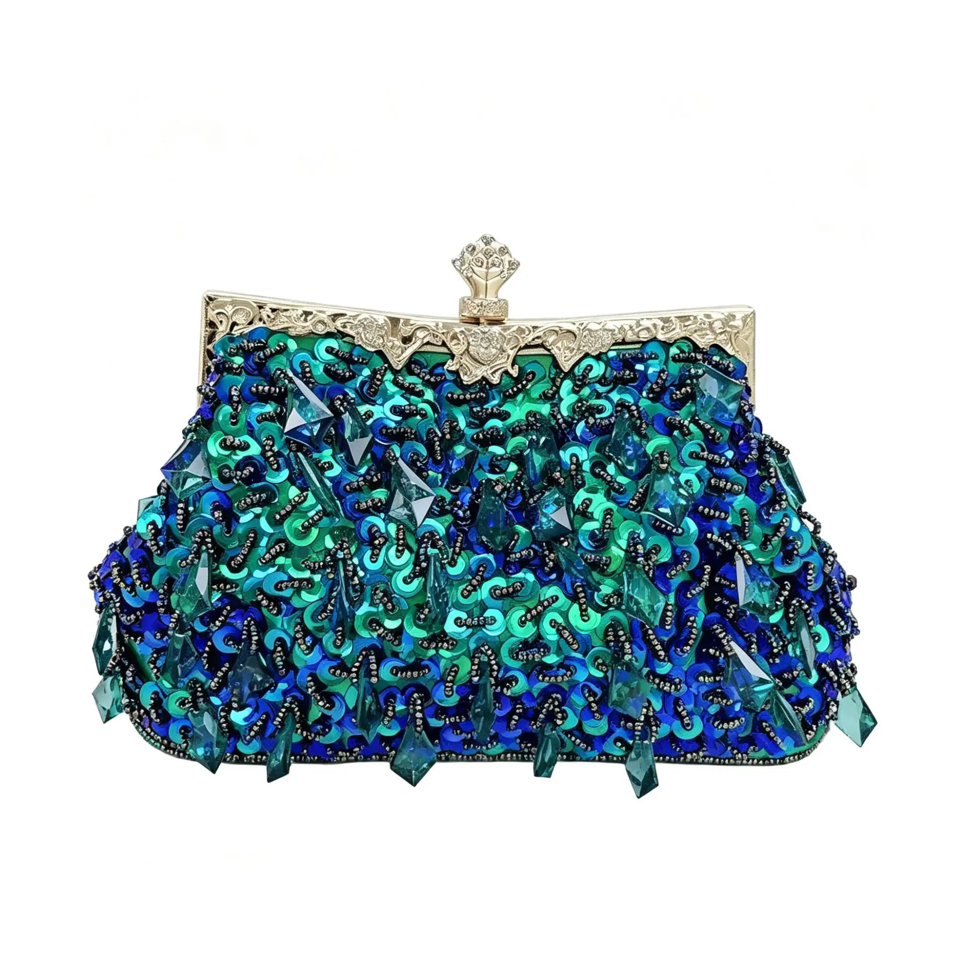 New Fashion Women's Sparkle Water Diamond Banquet Handbag Dress Bag
New Fashion Women's Sparkle Water Diamond Banquet Handbag Dress Bag