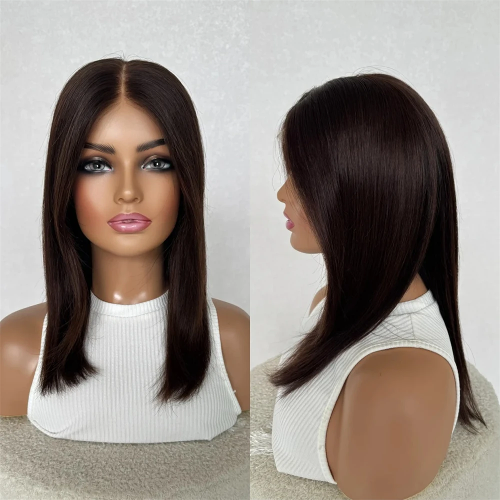 New in Luxury Wig Dark Brown Women Wig Synthetic Soft HD Lace Frontal Wig Seamless Hairline HD Lace Front Wig Party Daily Wigs
New in Luxury Wig Dark Brown Women Wig Synthetic Soft HD Lace Frontal Wig Seamless Hairline HD Lace Front Wig Party Daily Wigs