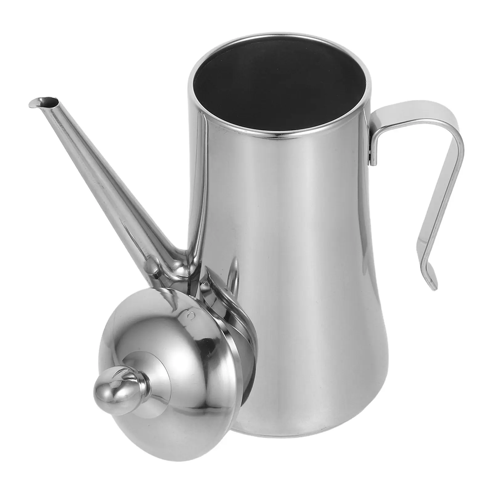 Stainless Steel Oil Dispenser Polished Anti-Leak Dust-Proof Cover Kitchen Vinegar Olive Oil Bottle Cooking Condiment Container
Stainless Steel Oil Dispenser Polished Anti-Leak Dust-Proof Cover Kitchen Vinegar Olive Oil Bottle Cooking Condiment Container