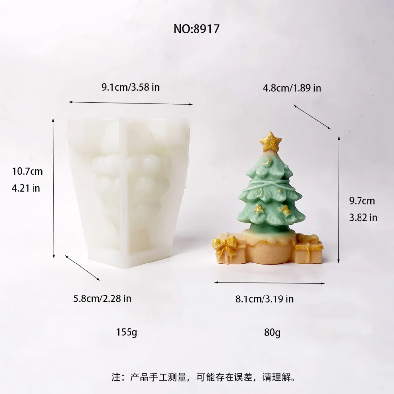 New Christmas Gift Box Star Christmas Tree Candle Silicone Mold Plaster Mold AromatherapyDIYSilicone Mold
New Christmas Gift Box Star Christmas Tree Candle Silicone Mold Plaster Mold AromatherapyDIYSilicone Mold