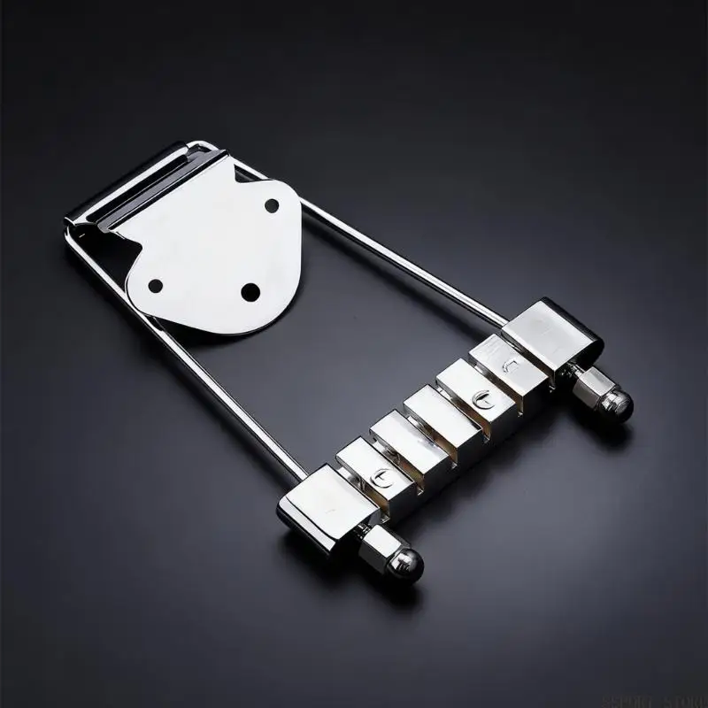 U2JB Half Hollow 6 String Guitar Tail Piece Bridge Electric Guitar Trapeze Tailpiece Bridge Guitar Replacement Parts
U2JB Half Hollow 6 String Guitar Tail Piece Bridge Electric Guitar Trapeze Tailpiece Bridge Guitar Replacement Parts
