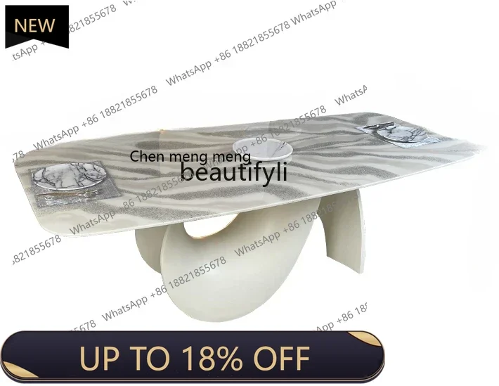 P178 Designer French Cream Style Modern Italian Style Light Luxury Large Apartment Dining Table Marble Dining Table Home
P178 Designer French Cream Style Modern Italian Style Light Luxury Large Apartment Dining Table Marble Dining Table Home