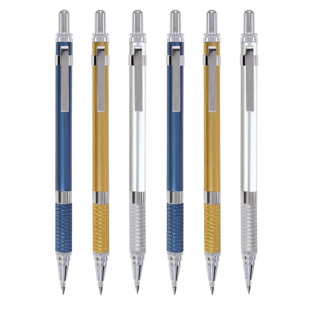 Simple Metal Mechanical Pencil Low Gravity 2.0MM Automatic Pencil Movable Pencil Students
Simple Metal Mechanical Pencil Low Gravity 2.0MM Automatic Pencil Movable Pencil Students