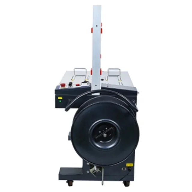 High quality MH-X201 automatic polypropylene strapping machine Polytape strapping machine for carton packaging
High quality MH-X201 automatic polypropylene strapping machine Polytape strapping machine for carton packaging