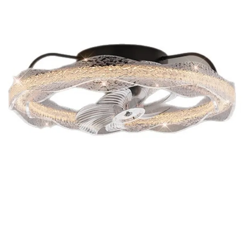 Shaking head bedroom fan light Italian minimalist wave streamer platinum resin living room highlight dining room room ceiling fa
Shaking head bedroom fan light Italian minimalist wave streamer platinum resin living room highlight dining room room ceiling fa