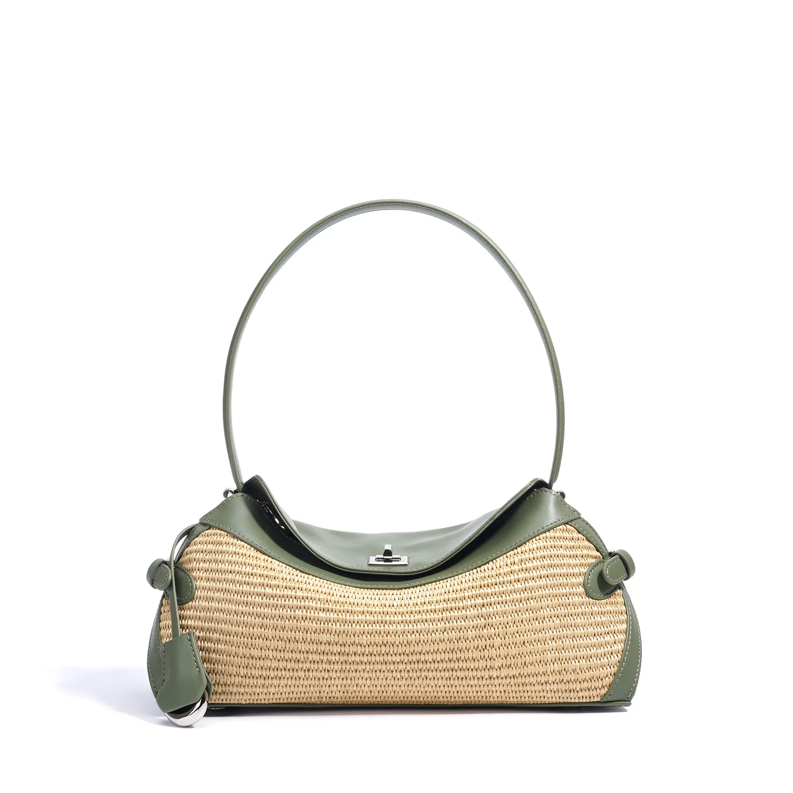 2025 New Vine Woven Dumpling Bun, One Shoulder Handheld Fashionable and Popular Commuting Holiday Bun, Straw Woven Bun
2025 New Vine Woven Dumpling Bun, One Shoulder Handheld Fashionable and Popular Commuting Holiday Bun, Straw Woven Bun