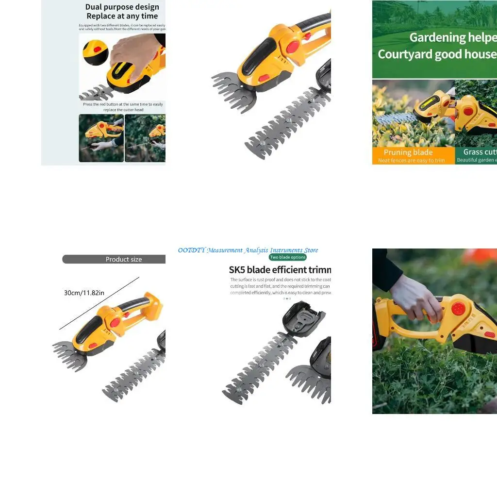 367D Cordless Hedge Trimmer Grass Shear Electric Battery Grass Trimmer Hedge Trimmers
367D Cordless Hedge Trimmer Grass Shear Electric Battery Grass Trimmer Hedge Trimmers