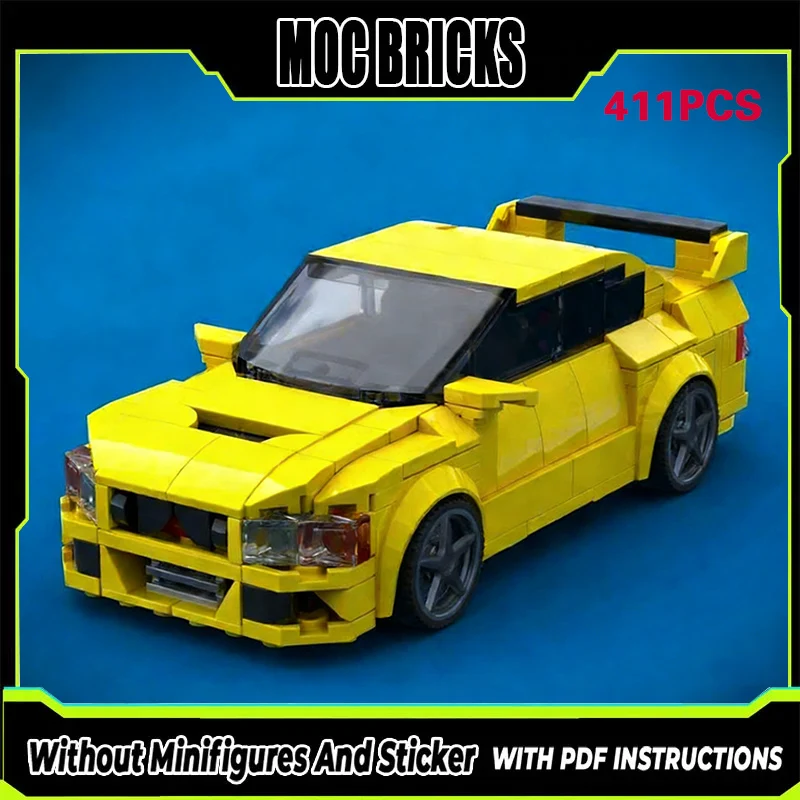Speed Racing Car Model MOC Building Bricks Lancer Evolution VIII Modular Technology Gifts Holiday Assemble Children Toys Suit
Speed Racing Car Model MOC Building Bricks Lancer Evolution VIII Modular Technology Gifts Holiday Assemble Children Toys Suit