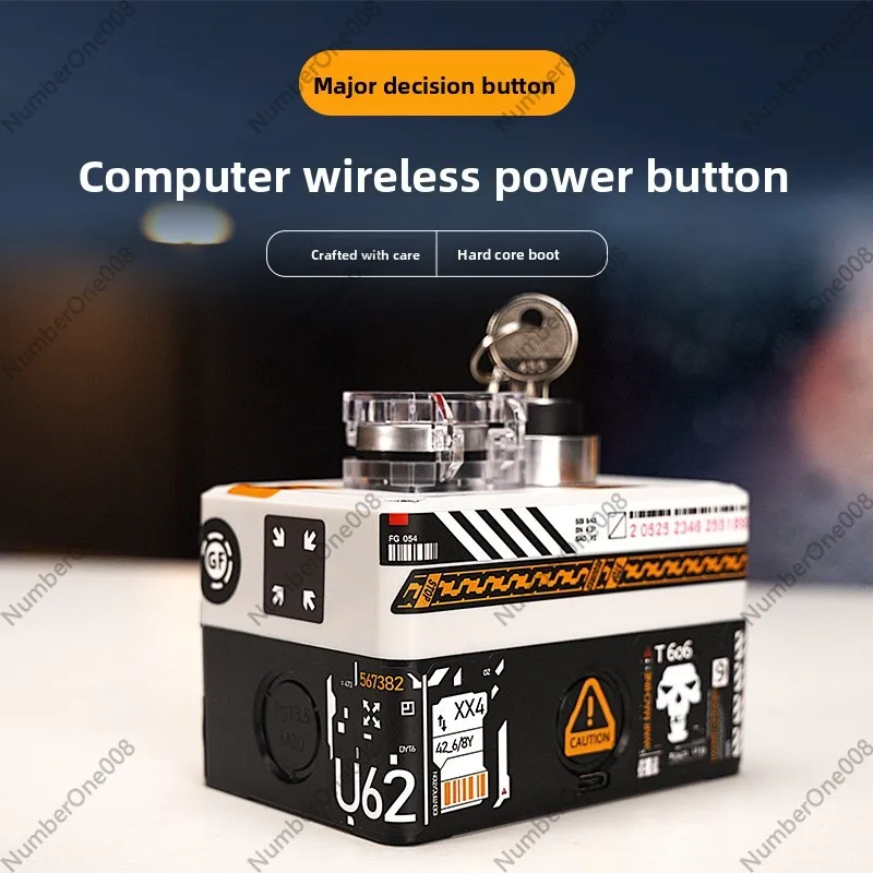 Wireless Remote Computer Power Button External Desktop Switch for PC Case Startup Control
Wireless Remote Computer Power Button External Desktop Switch for PC Case Startup Control