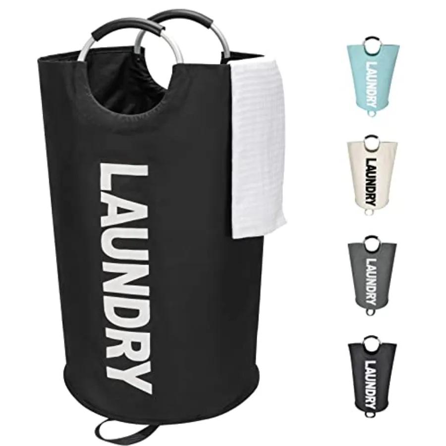 Large Laundry Basket, Freestanding Tall Clothes Hamper, Collapsible Laundry Bag
Large Laundry Basket, Freestanding Tall Clothes Hamper, Collapsible Laundry Bag