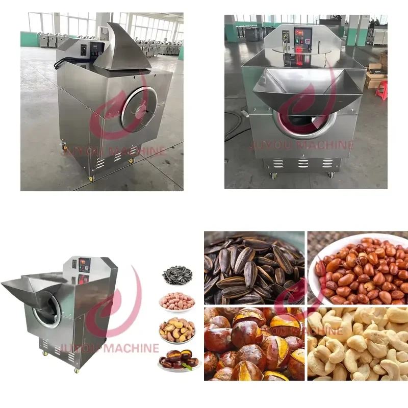2026 JUYOU Commercial High Efficiency Multi-functional Coffee Bean Roaster Machine Peanut Roasting Machinery
2026 JUYOU Commercial High Efficiency Multi-functional Coffee Bean Roaster Machine Peanut Roasting Machinery