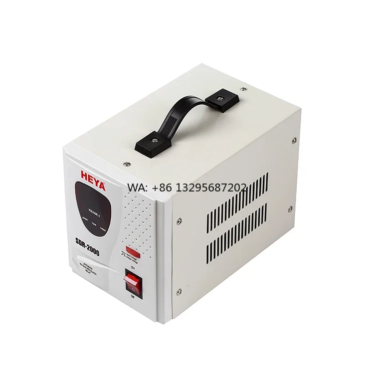 SDR 500v Automatic Single-Phase Voltage Stabilizer AC Current Protection for Computer and Electronic Devices
SDR 500v Automatic Single-Phase Voltage Stabilizer AC Current Protection for Computer and Electronic Devices