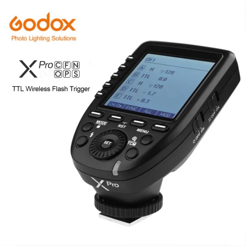 Godox XPRO Original Series Flash Trigger Transmitter Xpro-C/N/S/F/P for Canon Nikon Sony Olympus Pentax Fuji
Godox XPRO Original Series Flash Trigger Transmitter Xpro-C/N/S/F/P for Canon Nikon Sony Olympus Pentax Fuji