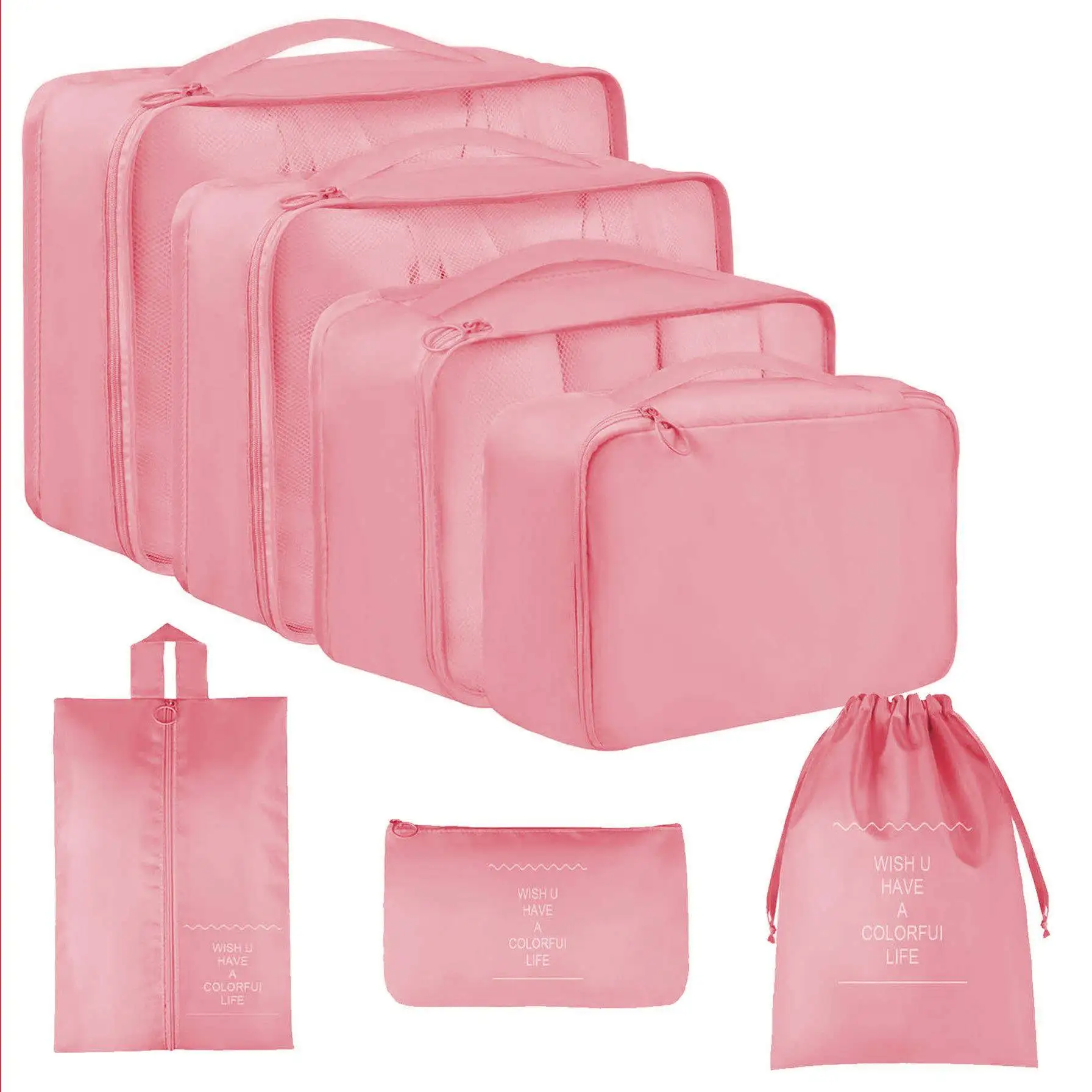 Travel Storage Set Foldable Seven Six Luggage Clothes Storage Bag Kit Durable Wash Bag Organizer for Trips And Vacations
Travel Storage Set Foldable Seven Six Luggage Clothes Storage Bag Kit Durable Wash Bag Organizer for Trips And Vacations