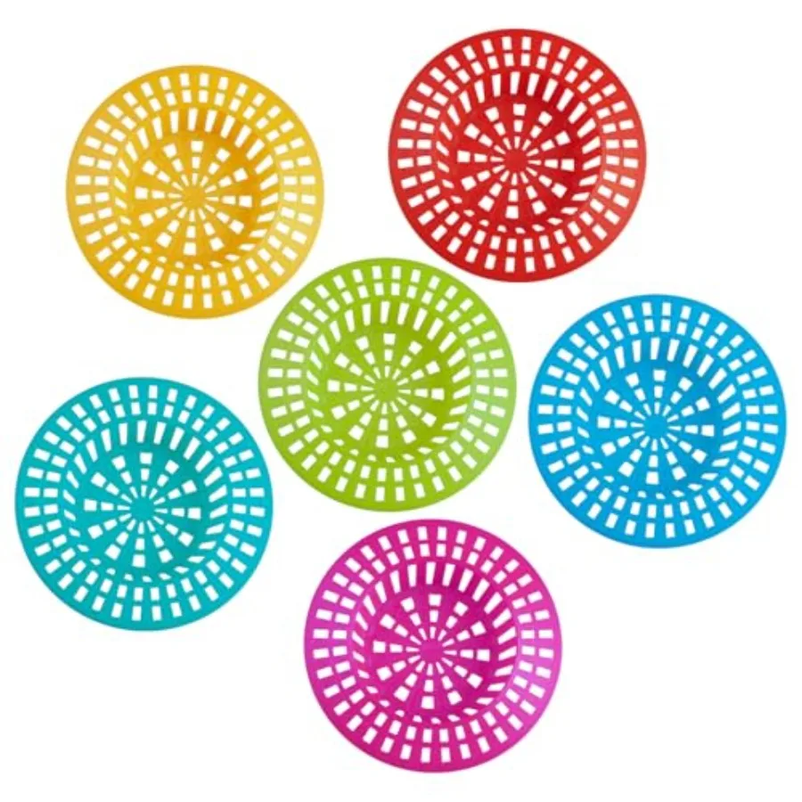 Universal Bathtub Drain Cover, Sink Strainer, Shower Drain Hair Catcher, Colorful Plastic Bathroom and Kitchen Drain Covers, Ea
Universal Bathtub Drain Cover, Sink Strainer, Shower Drain Hair Catcher, Colorful Plastic Bathroom and Kitchen Drain Covers, Ea