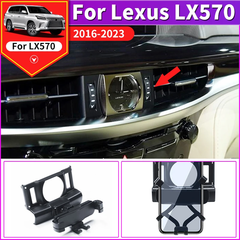 Mobile Phone Holder Car Air Vent Clip for Lexus LX570 LX 570 021 2020 2019 2018 2017 2016 Interior Modification Accessories
Mobile Phone Holder Car Air Vent Clip for Lexus LX570 LX 570 021 2020 2019 2018 2017 2016 Interior Modification Accessories