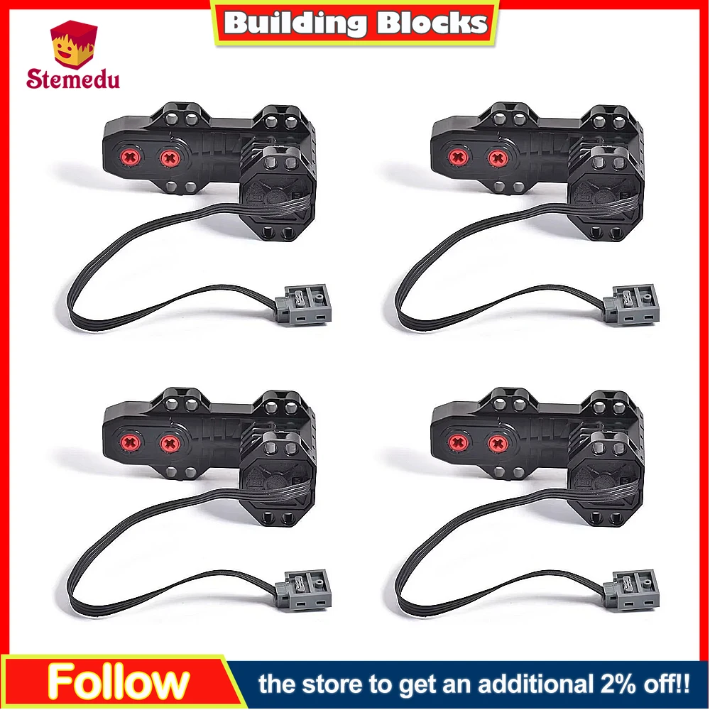 4pcs MOC Buggy Motor Technical Power Functions Parts Monster Motor for Car & Train Building Blocks Set for Le.goeds 5292
4pcs MOC Buggy Motor Technical Power Functions Parts Monster Motor for Car & Train Building Blocks Set for Le.goeds 5292