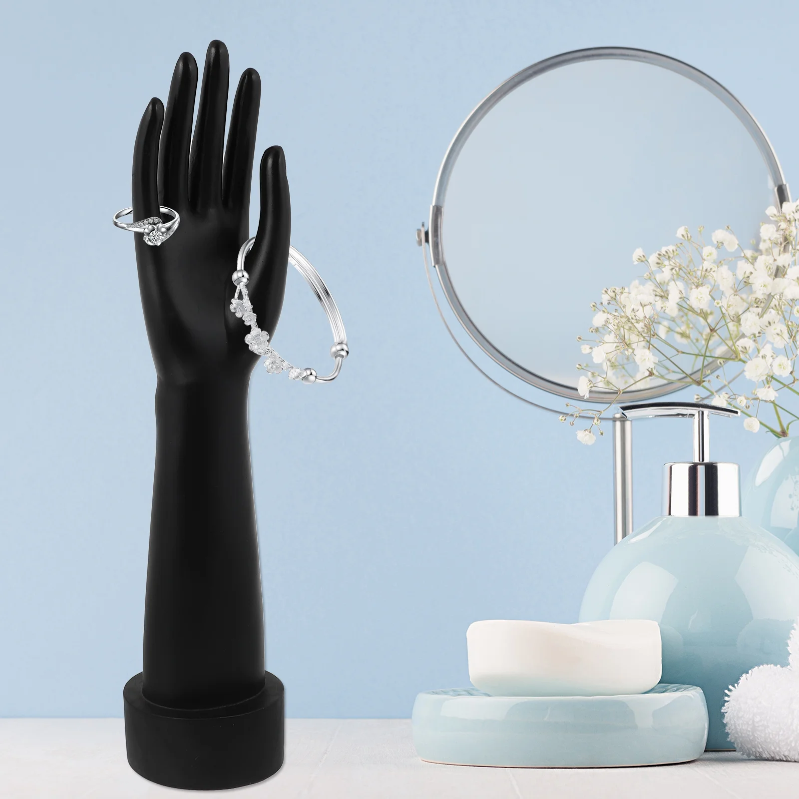 Jewelry Display Jewelry Ring Display Hand Holder Wedding Ring Stand For Bracelets Necklaces Organizer Tidy Storage Decorative
Jewelry Display Jewelry Ring Display Hand Holder Wedding Ring Stand For Bracelets Necklaces Organizer Tidy Storage Decorative
