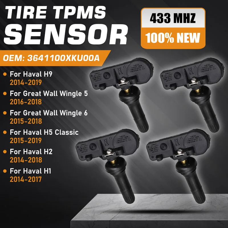 Tire Pressure Sensor For Haval H9 Great Wall Wingle 5 6 Haval H5 Classic Haval H2 2014-2019 Haval H1 2014-2017 TPMS Accessories
Tire Pressure Sensor For Haval H9 Great Wall Wingle 5 6 Haval H5 Classic Haval H2 2014-2019 Haval H1 2014-2017 TPMS Accessories