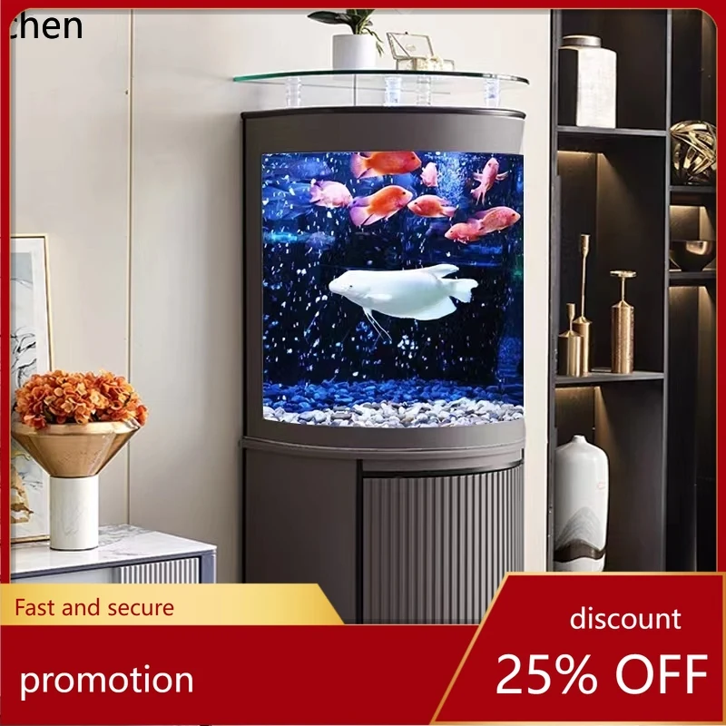 HT fish tank small living room household glass water-free ecological bottom filter against the wall floor screen aquarium
HT fish tank small living room household glass water-free ecological bottom filter against the wall floor screen aquarium