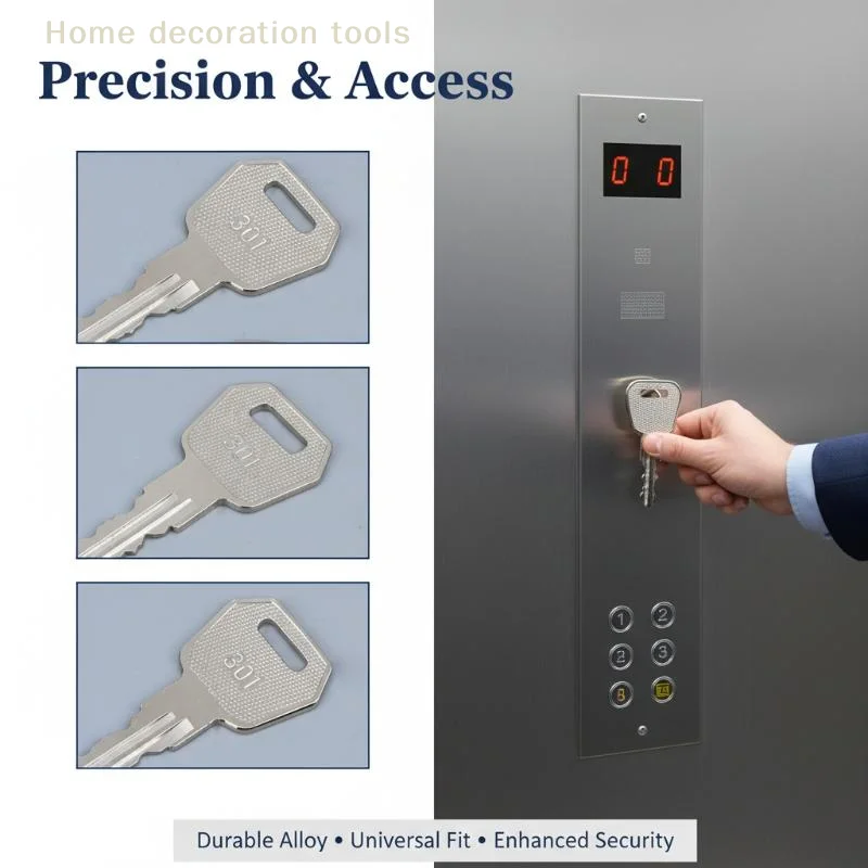 Elevator Key Set With Station Locks And Control Box Keys For OTIS KONE TKE Practical Accessories for Service Engineers
Elevator Key Set With Station Locks And Control Box Keys For OTIS KONE TKE Practical Accessories for Service Engineers