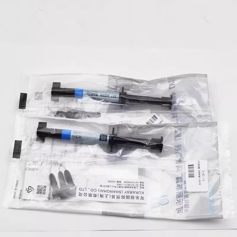 2.7g/tube Dental Materials Light Curing Fluid Resin Kuraray LV2 Light Dental Oral Curing Fluid Resin Adhesive Materials A2 A3
2.7g/tube Dental Materials Light Curing Fluid Resin Kuraray LV2 Light Dental Oral Curing Fluid Resin Adhesive Materials A2 A3
