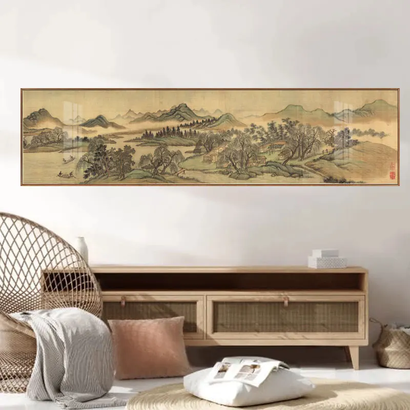 Chinese Style Wall Art Abstract Landscape Lake Hill Artwork Canvas Painting Poster Picture Print Office Living Room Home Décor06
Chinese Style Wall Art Abstract Landscape Lake Hill Artwork Canvas Painting Poster Picture Print Office Living Room Home Décor06