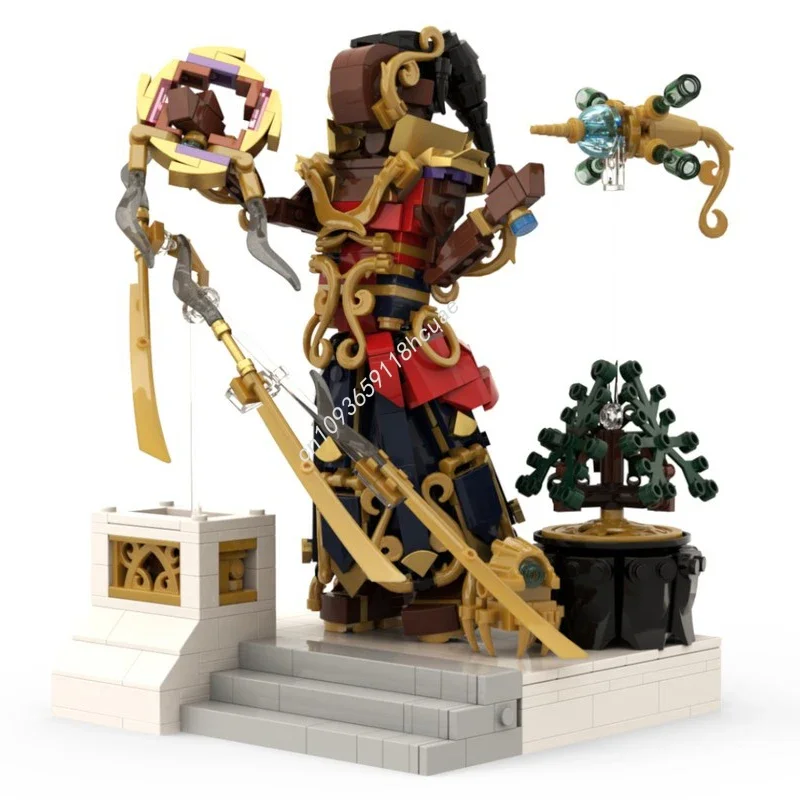 Набор строительных блоков MOC Saheeli The Sublime Artificer, 629 деталей, модульные конструкции, игрушки, подарок, опция для рождественских подарочных пакетов
Набор строительных блоков MOC Saheeli The Sublime Artificer, 629 деталей, модульные конструкции, игрушки, подарок, опция для рождественских подарочных пакетов