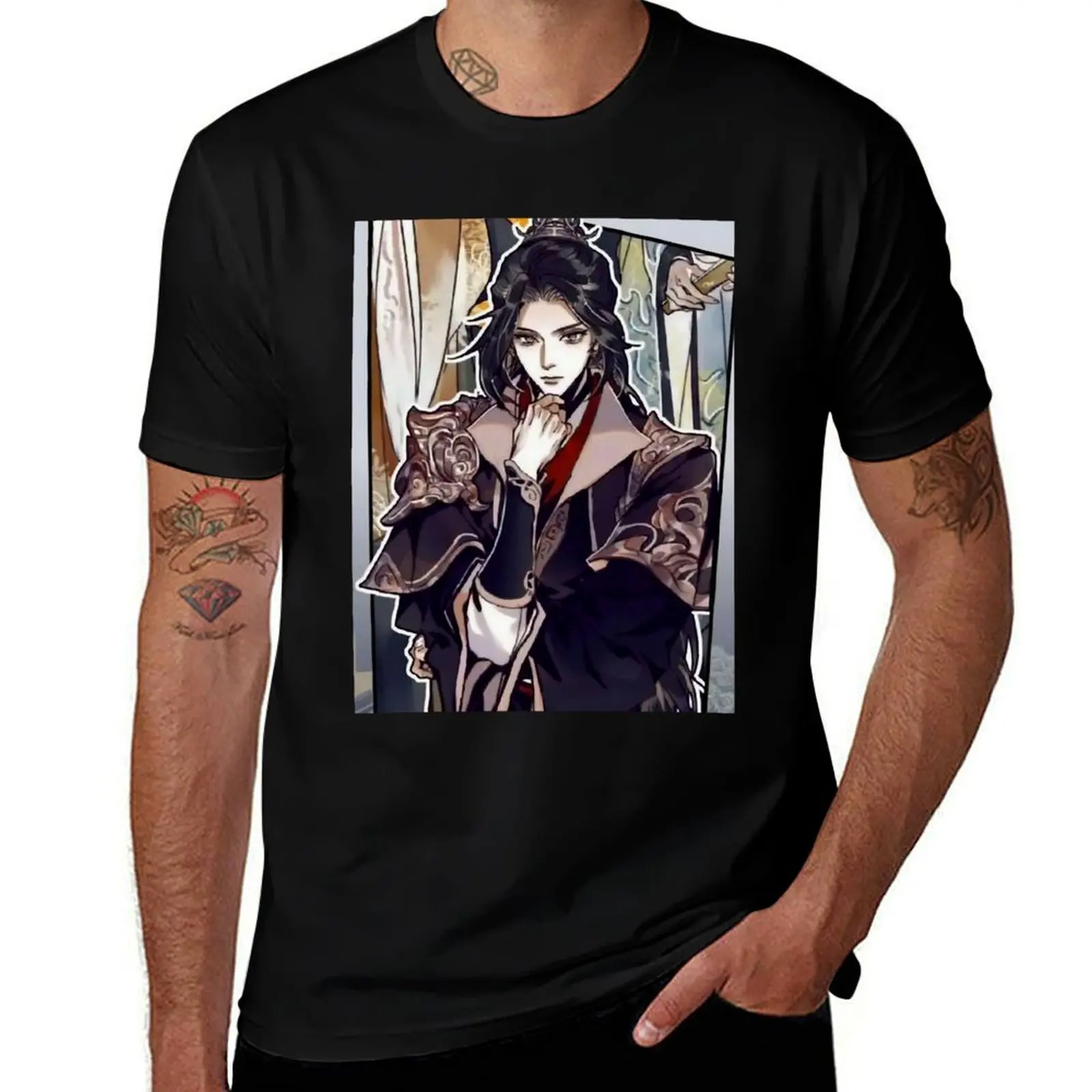 Mu Qing Heaven Officials Blessing Poster T-Shirt Casual Work Wear T-Shirt
Mu Qing Heaven Officials Blessing Poster T-Shirt Casual Work Wear T-Shirt