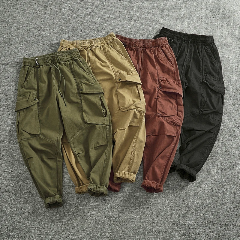 Функциональные ветровые свободные брюки с большим карманом, мужские эластичные тканые старые потертые тяжелые высококачественные повседневные брюки-карго
Функциональные ветровые свободные брюки с большим карманом, мужские эластичные тканые старые потертые тяжелые высококачественные повседневные брюки-карго