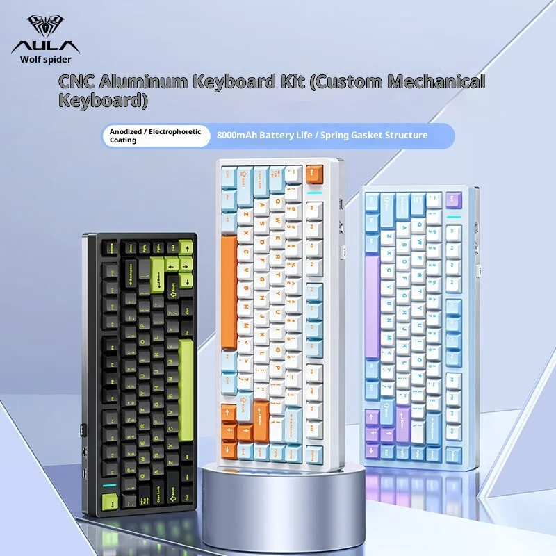 Tarantula M75 Aluminum Tuotuo Mechanical Keyboard Finished Three-Mode Bluetooth Wireless Wired Game Esports Live Office Gift
Tarantula M75 Aluminum Tuotuo Mechanical Keyboard Finished Three-Mode Bluetooth Wireless Wired Game Esports Live Office Gift