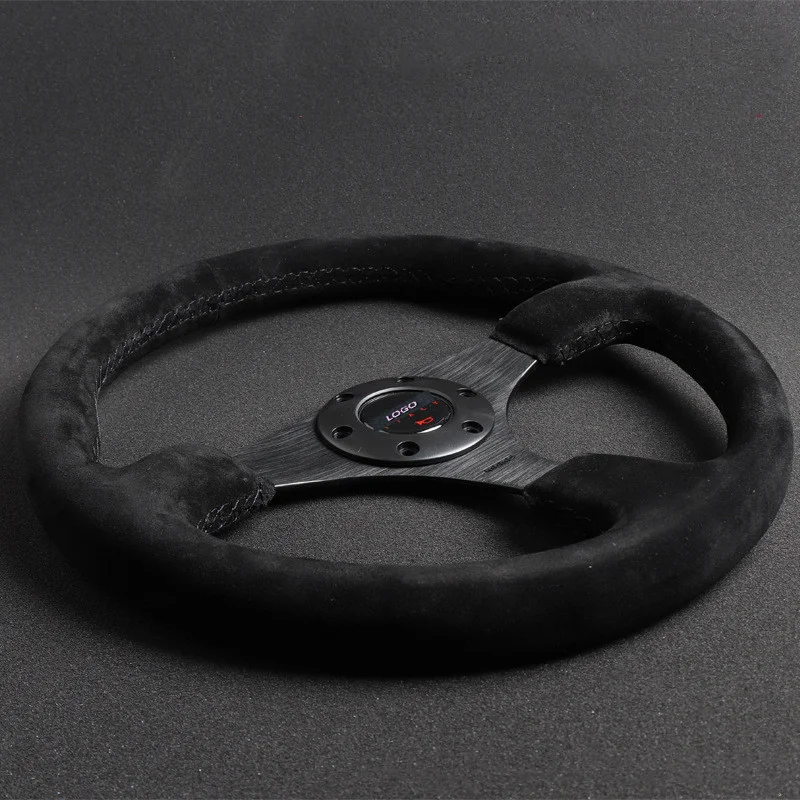 Refitting Racing Car 14 Inch 350mm Black Frosted Leather Universal Steering Wheel
Refitting Racing Car 14 Inch 350mm Black Frosted Leather Universal Steering Wheel