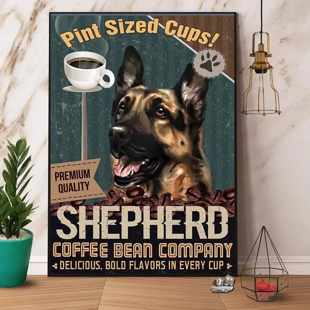 Funny Retro Tin Signs German Shepherd Coffee Bean Vintage Auto Motorcycle Gasoline Garage Home Wall Decoration Metal Plaques
Funny Retro Tin Signs German Shepherd Coffee Bean Vintage Auto Motorcycle Gasoline Garage Home Wall Decoration Metal Plaques
