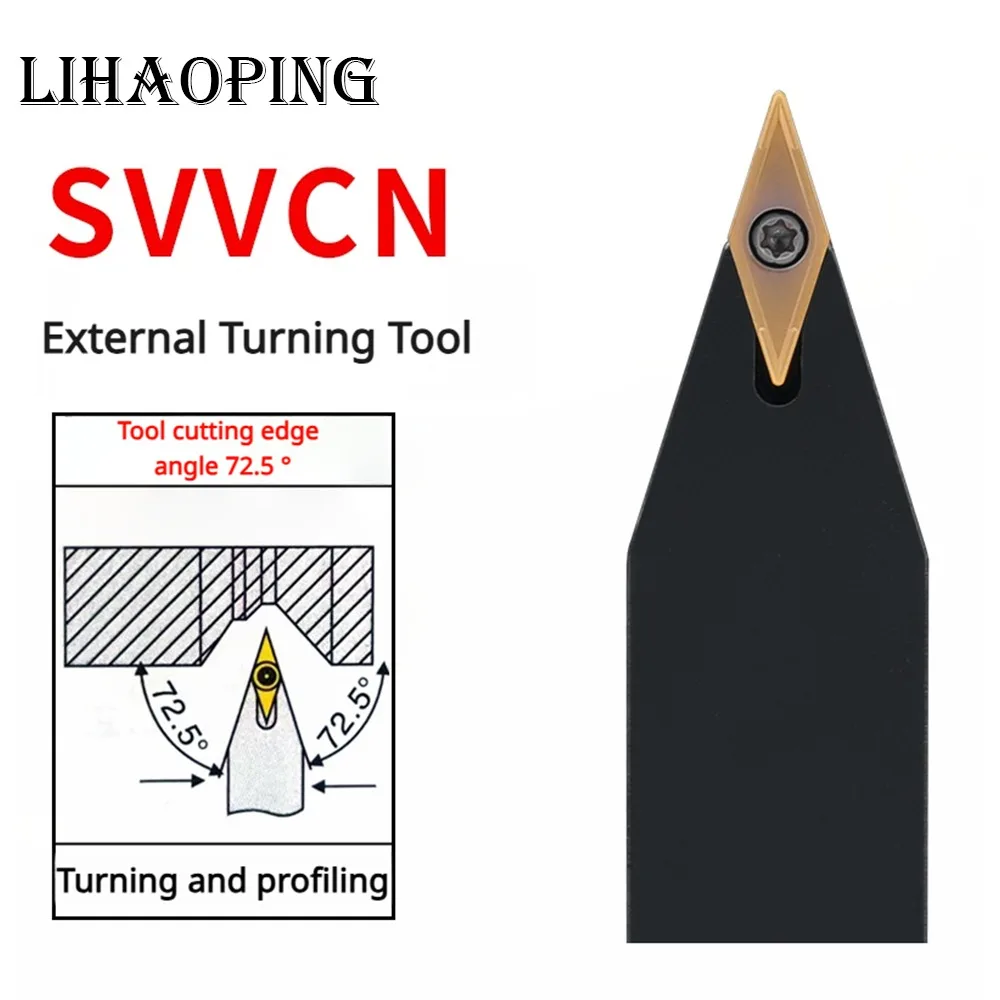 Внешний держатель инструментов SVVCN SVVCN1010H11 SVVCN1212H11 SVVCN1616H11 SVVCN2020K11 SVVCN2525M11 SVVCN1616H16 SVVCN2020K16
Внешний держатель инструментов SVVCN SVVCN1010H11 SVVCN1212H11 SVVCN1616H11 SVVCN2020K11 SVVCN2525M11 SVVCN1616H16 SVVCN2020K16