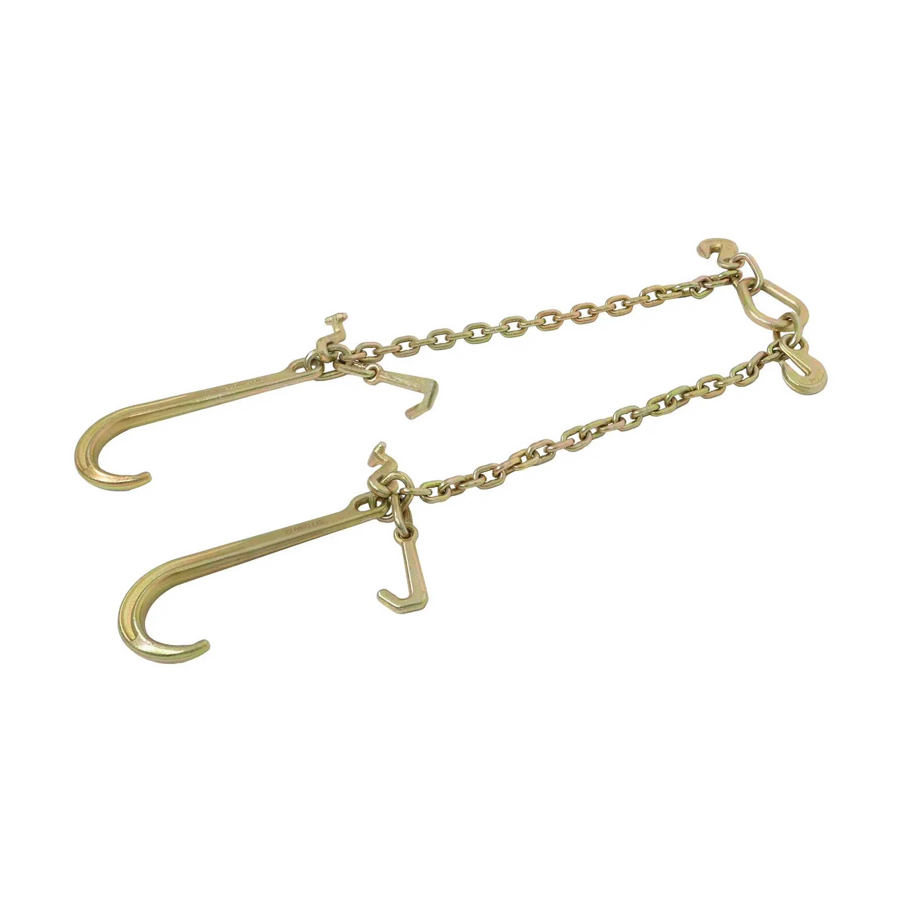 3/8 Inch G70 Steel V-Type J Hook Tow Chain Bridle For Tractor Car Wrecker Towing
3/8 Inch G70 Steel V-Type J Hook Tow Chain Bridle For Tractor Car Wrecker Towing