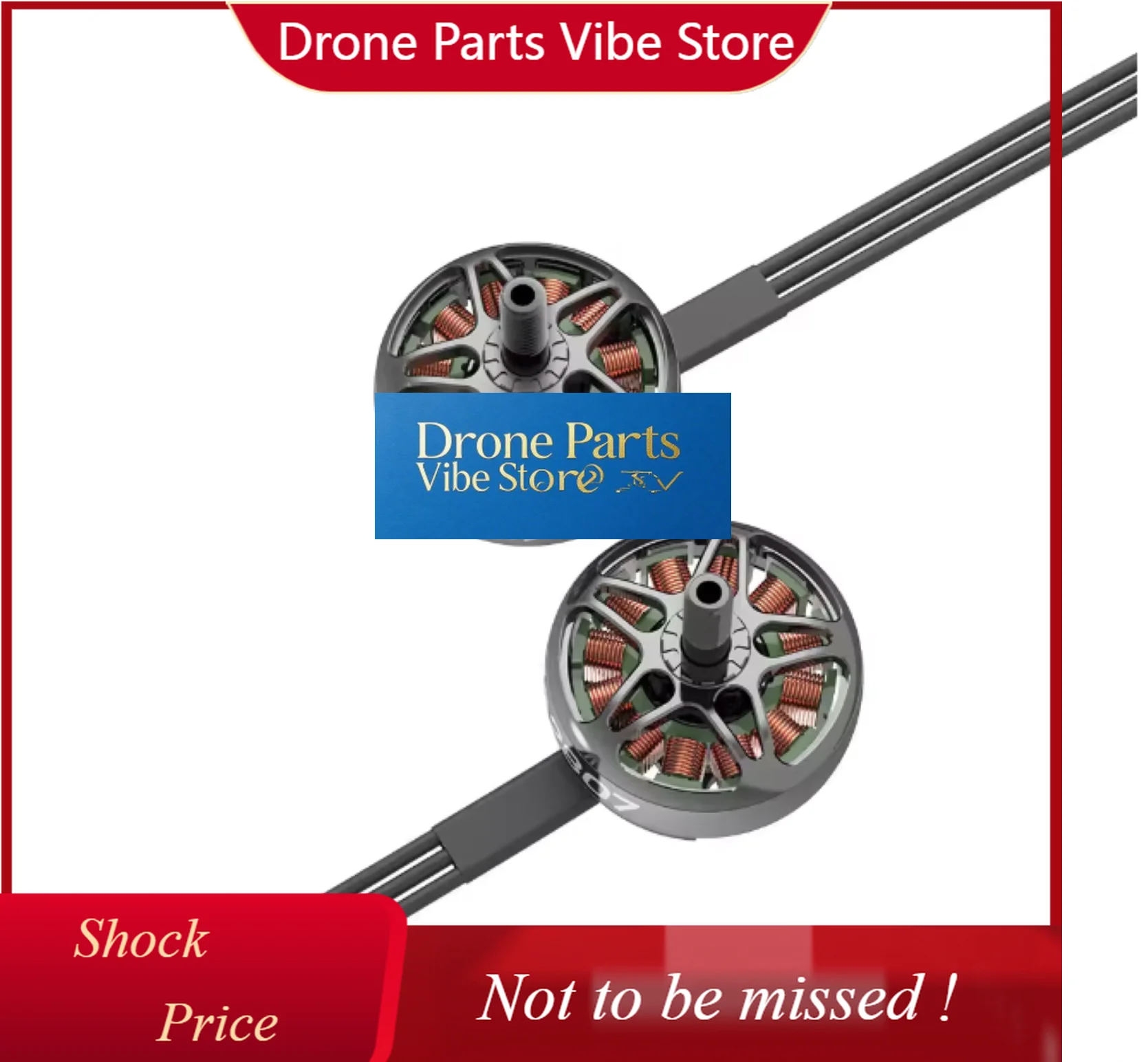 DParts1SpeedyBee 2807 1050KV Brushless Motor 6S For SpeedyBee-Mario Fold 8-inch DC Long Range Frame Kit
DParts1SpeedyBee 2807 1050KV Brushless Motor 6S For SpeedyBee-Mario Fold 8-inch DC Long Range Frame Kit