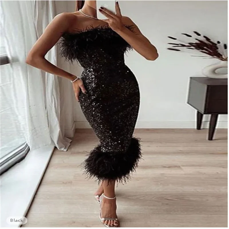 Sheath / Column Tea Length Cocktail Dresses Prom Dresses Evening Gown Ball Gown Sparkle & Shine Sexy Sleeveless Strapless
Sheath / Column Tea Length Cocktail Dresses Prom Dresses Evening Gown Ball Gown Sparkle & Shine Sexy Sleeveless Strapless