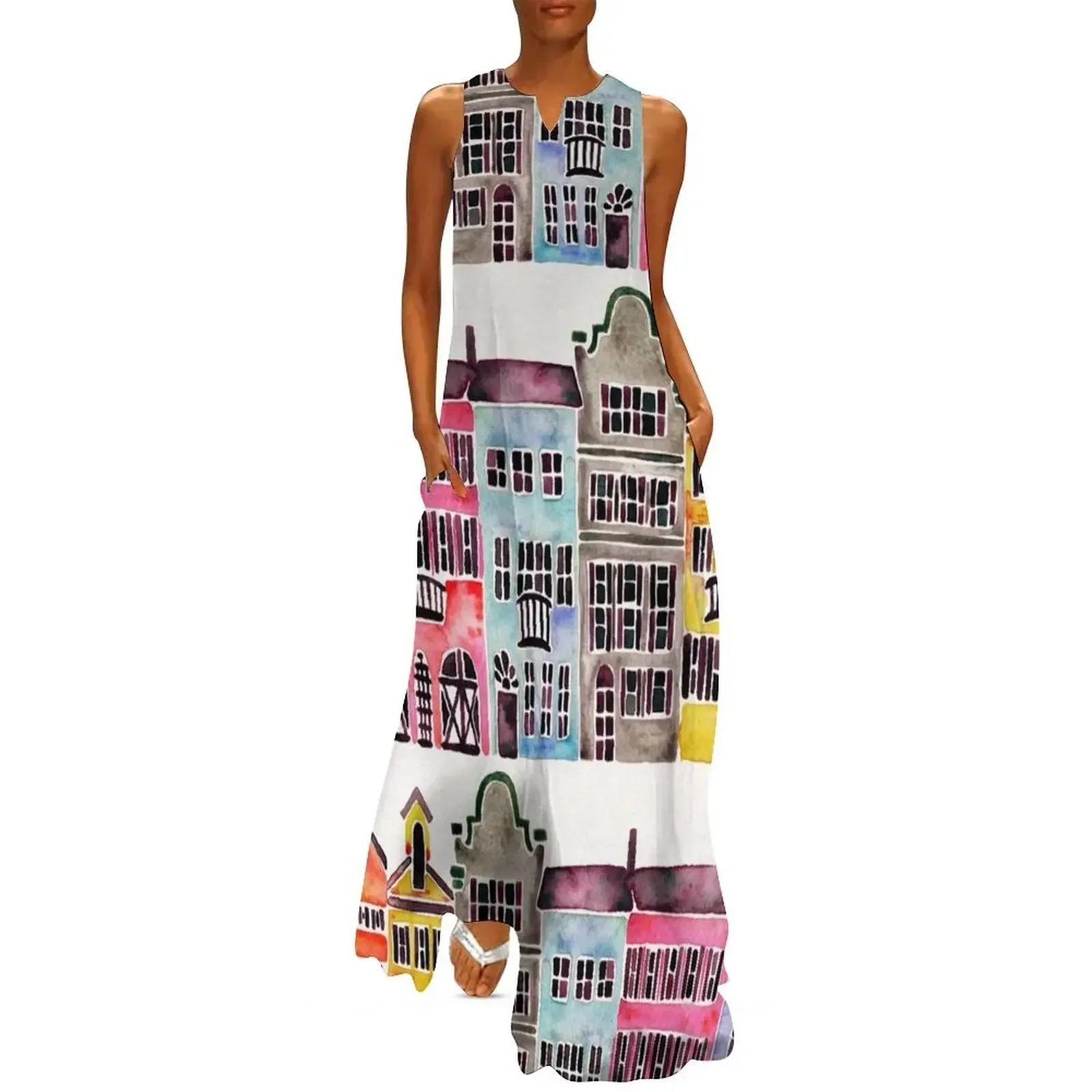 Rainbow Row – Charleston Long Dress Woman clothes elegant women's sets long sleeve dresses Dress vintage Dress
Rainbow Row – Charleston Long Dress Woman clothes elegant women's sets long sleeve dresses Dress vintage Dress