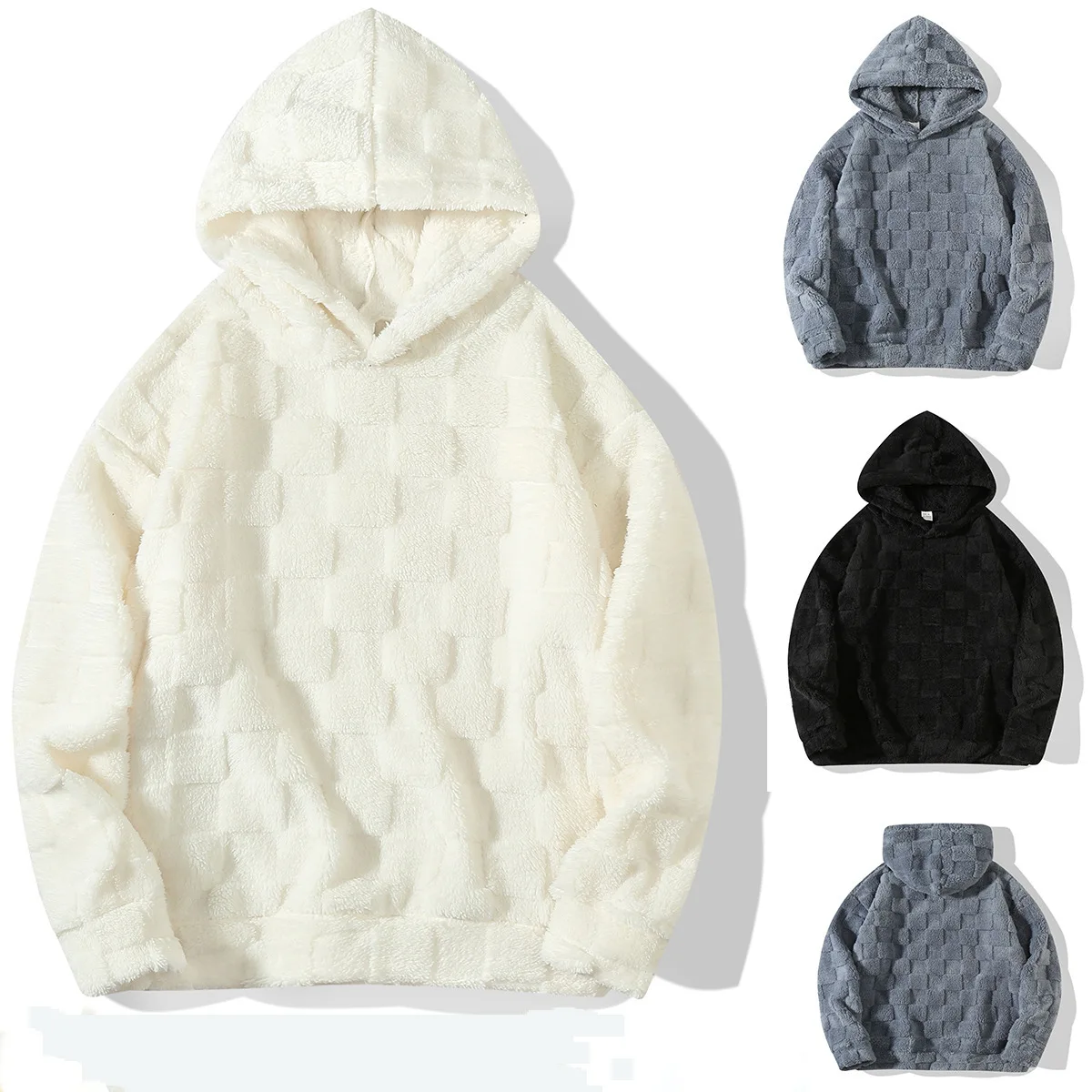 Item Autumn And Winter Jacket Hooded Loose Oversized Hoodie Lamb Wool Pullover Jacket
Item Autumn And Winter Jacket Hooded Loose Oversized Hoodie Lamb Wool Pullover Jacket