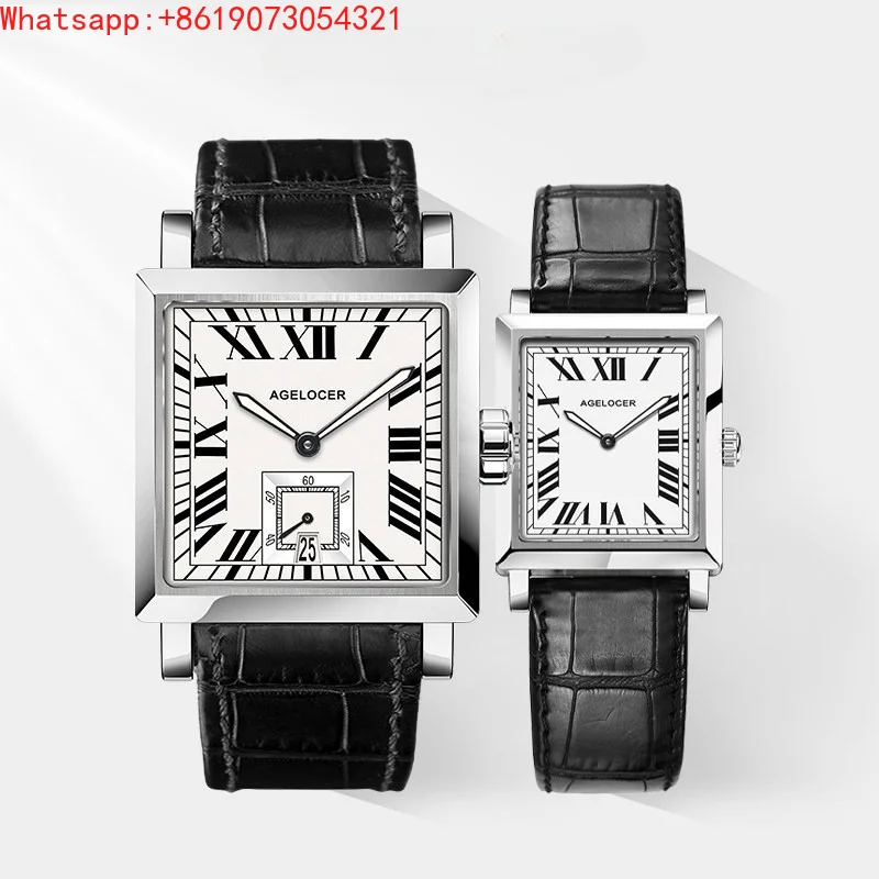 The Great Qin Empire AGELOCER Original Retro Classic Square Mechanical Couple Watch
The Great Qin Empire AGELOCER Original Retro Classic Square Mechanical Couple Watch